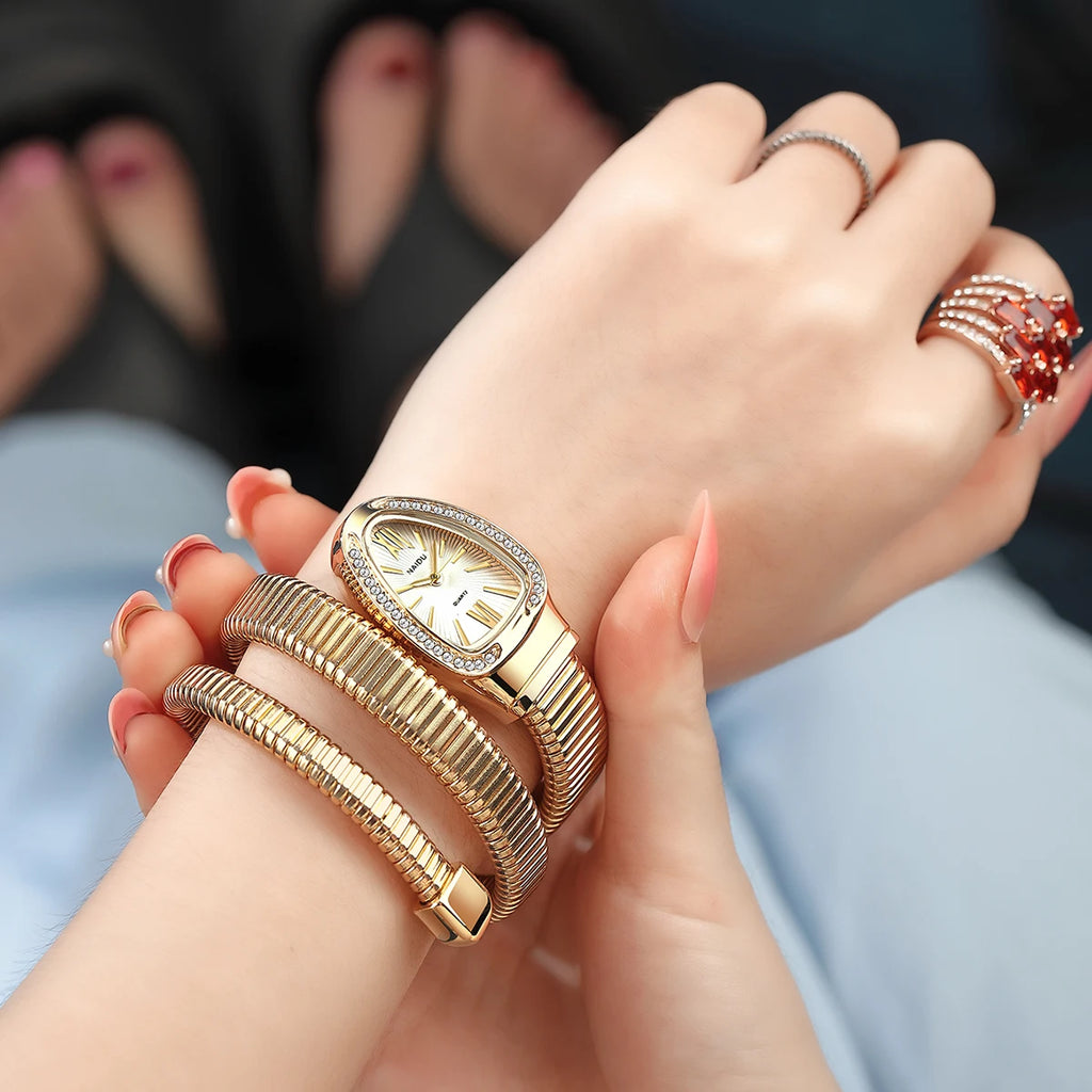 Snake-Shaped Watch