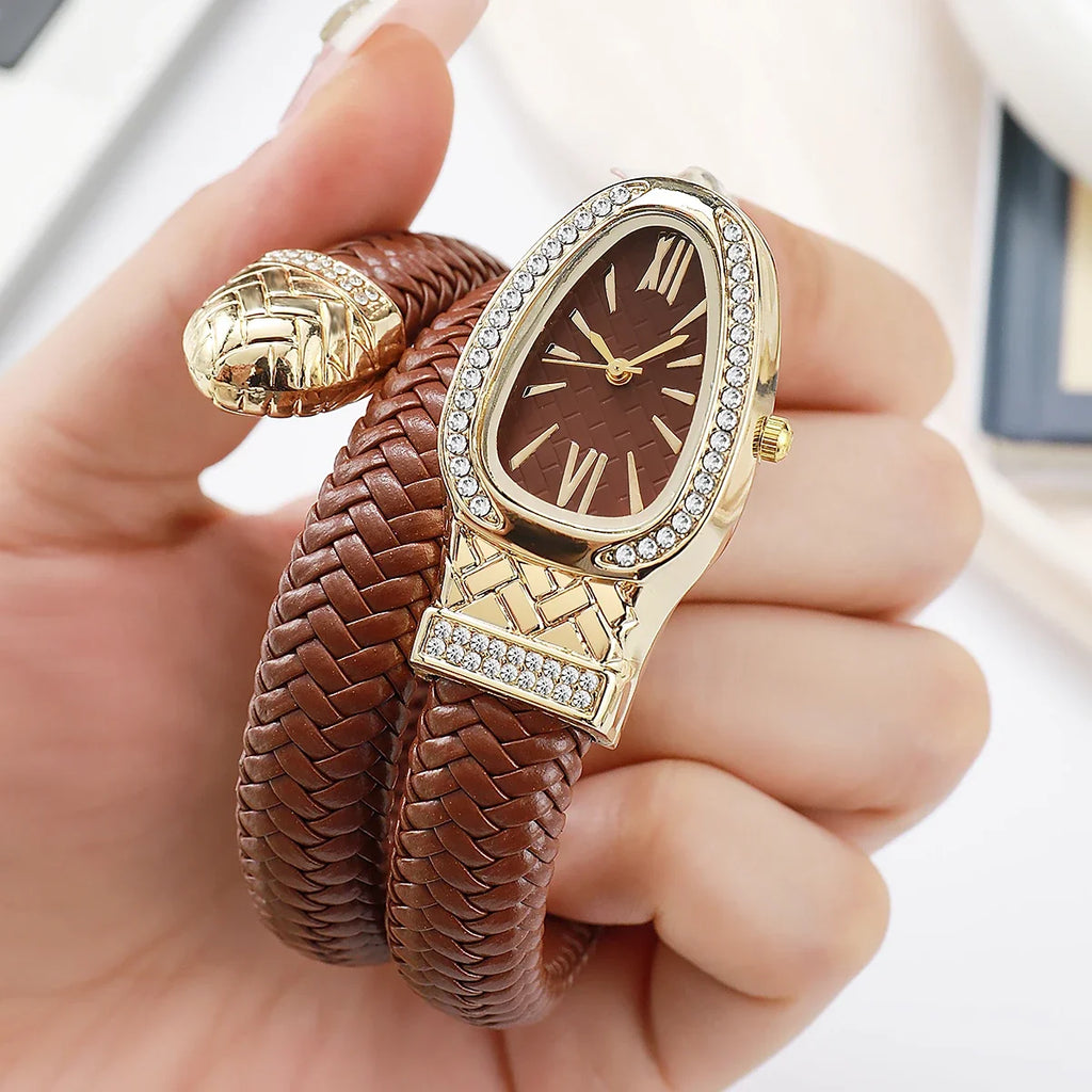 Snake Shape Quartz Watches