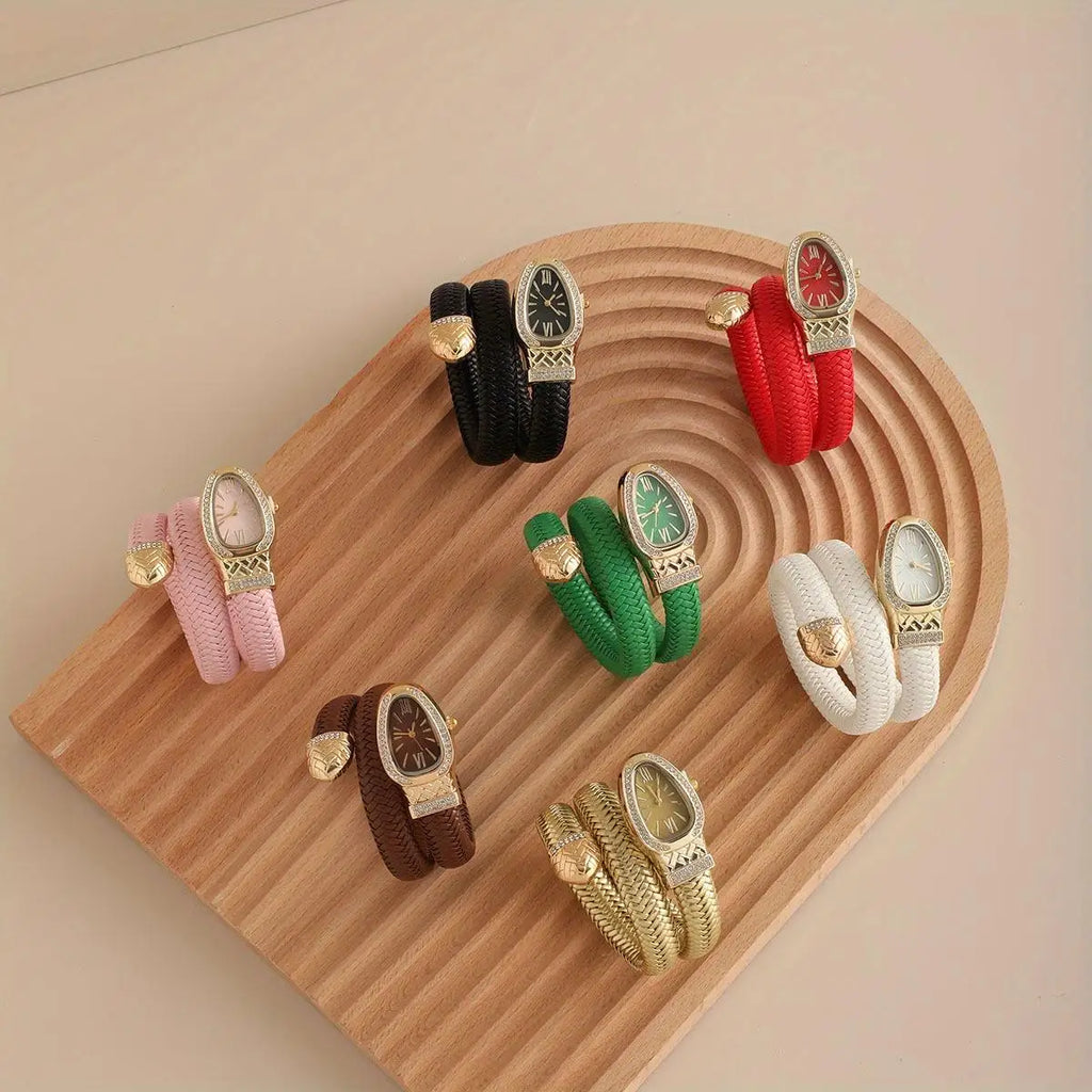 Snake Shape Quartz Watches