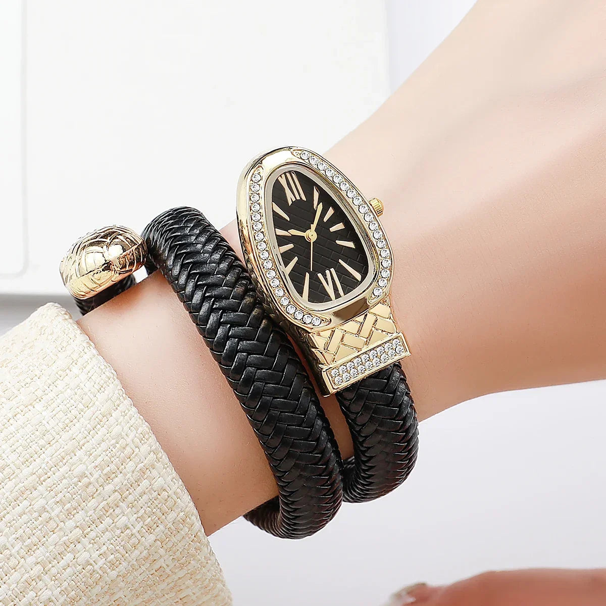 Snake Shape Quartz Watches